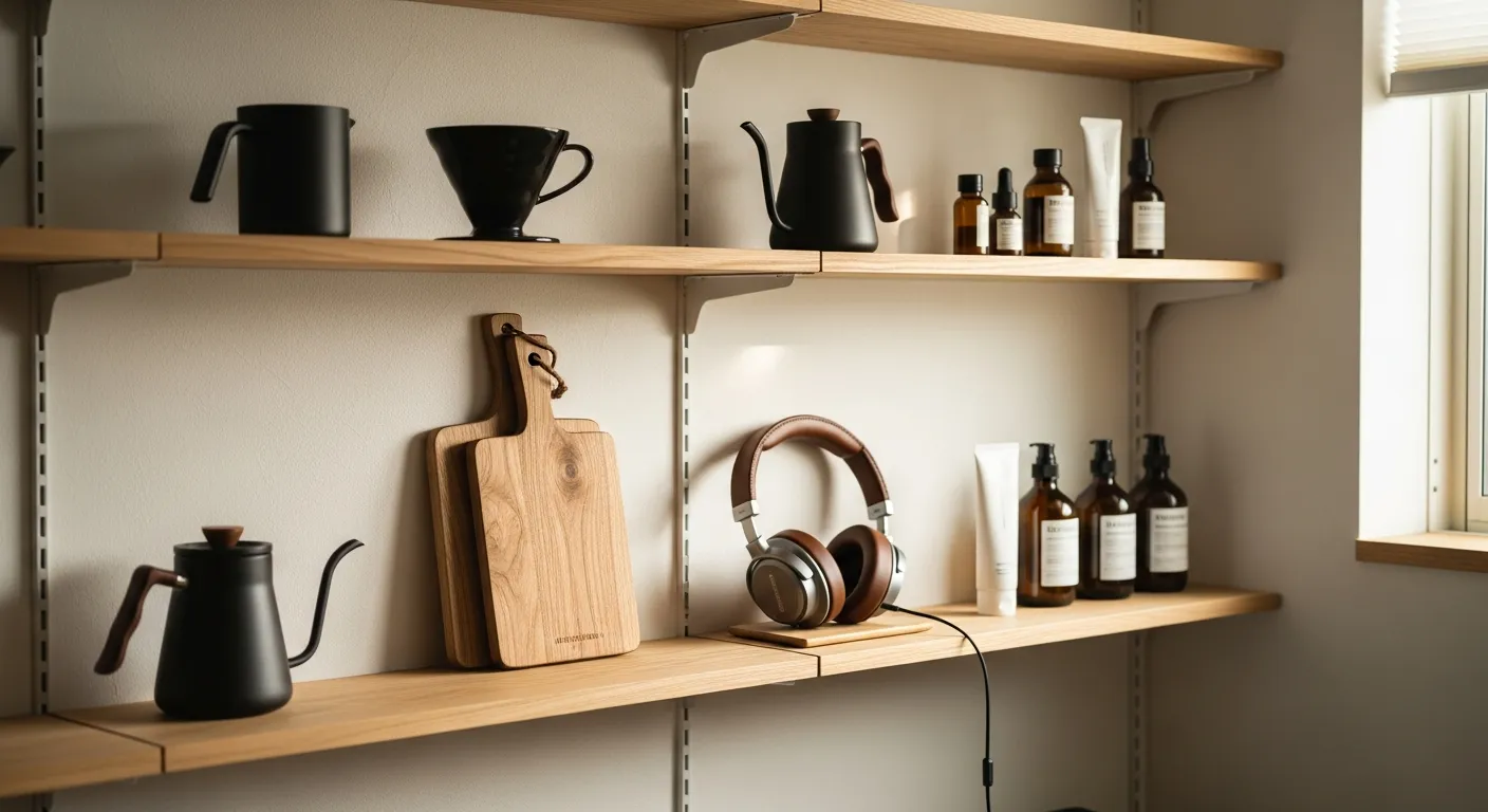 厳選されたモノだけの部屋